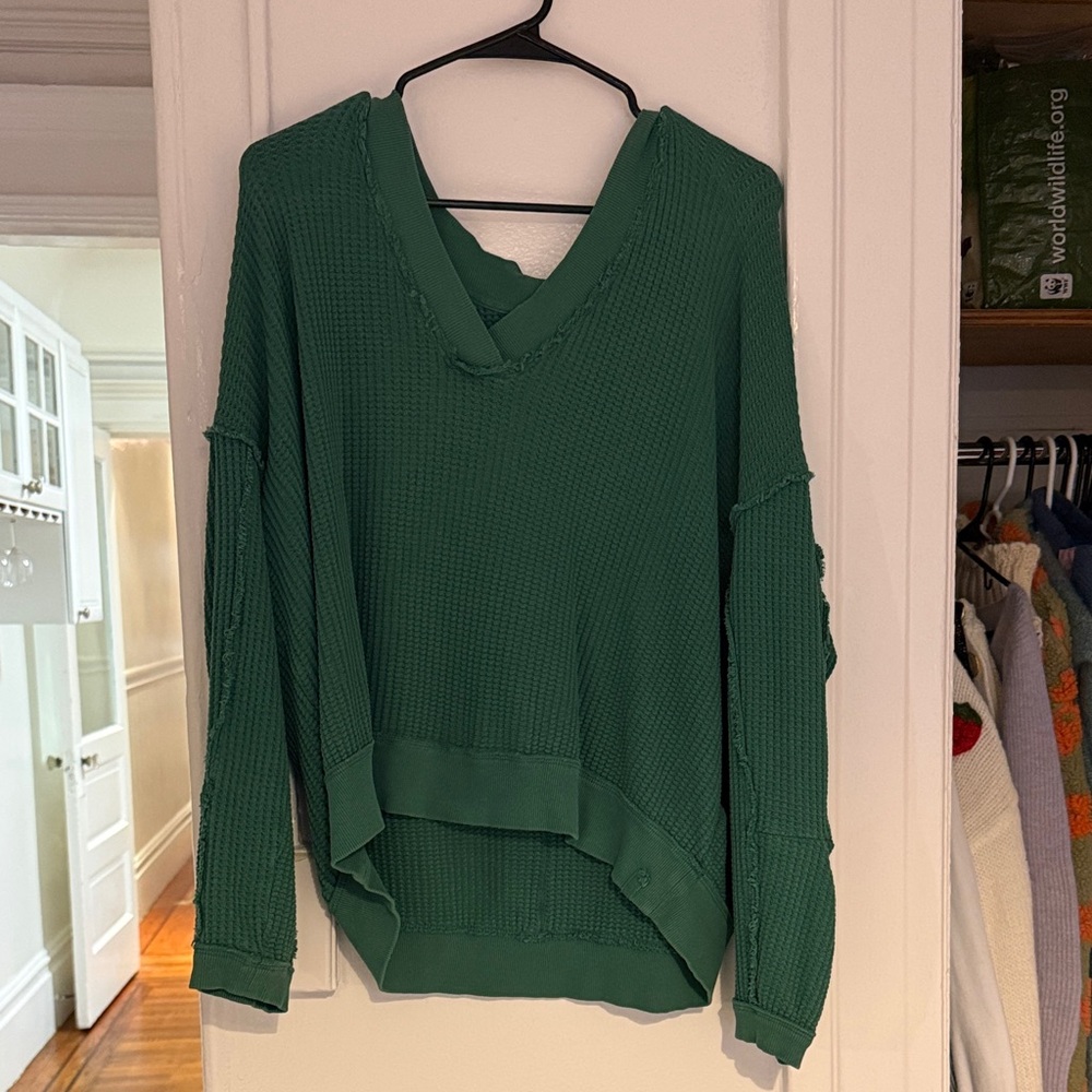 We The Free Green Sweater